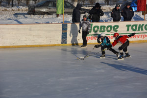 Краевой олимпийский фестиваль хоккея в Новоалтайске 26-01-2014