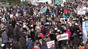 Митинг в Барнауле 13.03.2014 - Фото